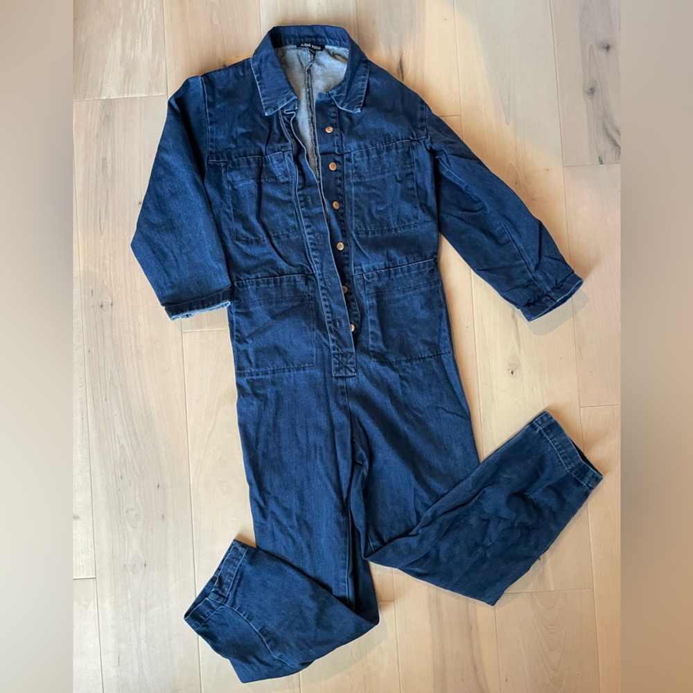 Ilana Kohn Petite Tia Coverall | Denim Jumpsuit | OOP - Picture 2 of 5